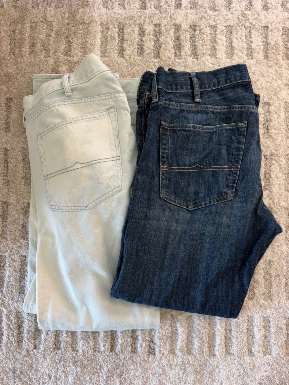 Denim & Supply Ralph Lauren Two-Pack Jeans in Light Blue and Dark Blue
